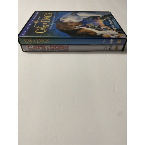 Cats & Dogs_Cats & Dogs: The Revenge of Kitty Galore - DVD - Lot of 2 - Picture 9 of 11